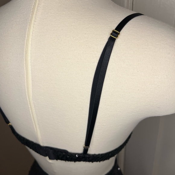 DISCO BRA IN SOLID SEQUIN medium - Picture 4 of 5